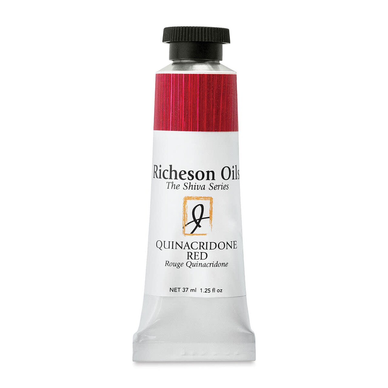 Shiva Signature Artist Oil Color - Quinacridone Red, 1.25 oz Tube